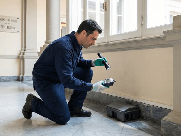 Derattizzazione edifici pubblici e sedi comunali uffici e biblioteche
