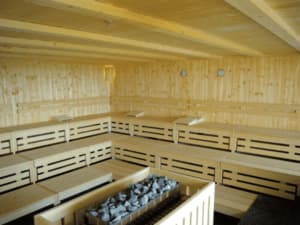 sauna dopo disinfestazione e sanificazione