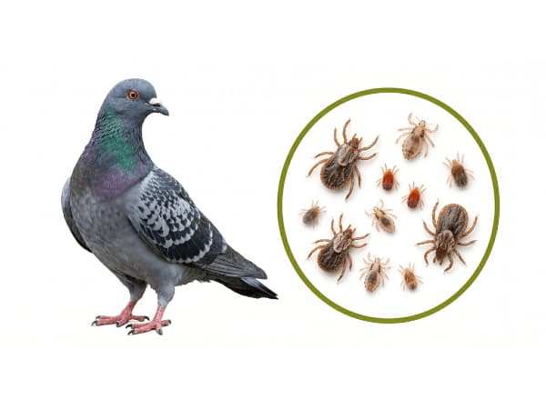 parassiti piccioni